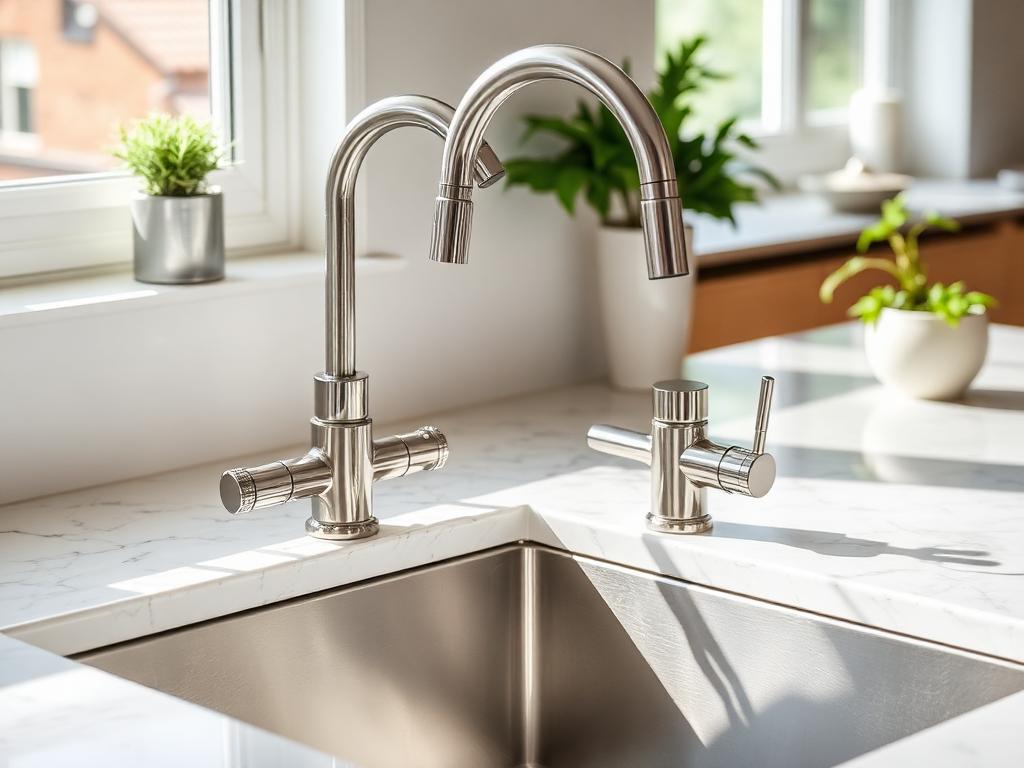 Kitchen tap install