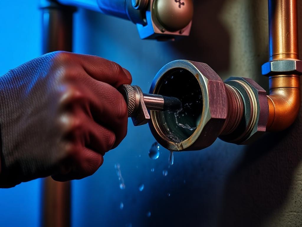 Burst pipe repair